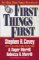 Books : First Things First: To Live, to Love, to Learn, to Leave a Legacy