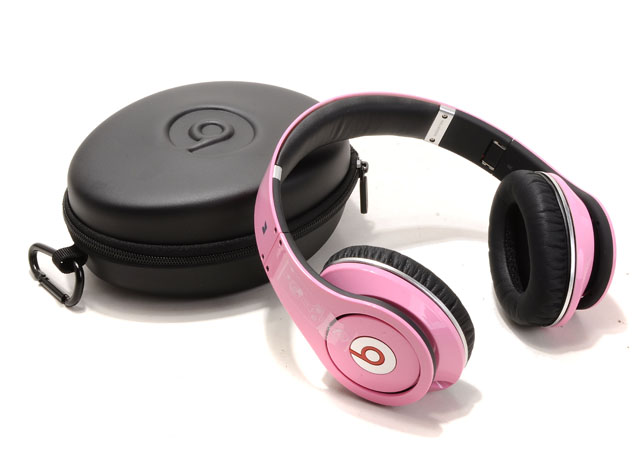 Monster Beats By Dr Dre Studio High Definition Headphones Pink