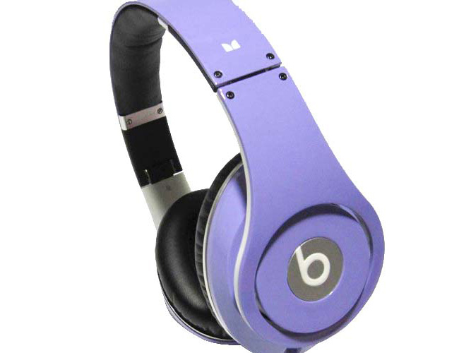 Monster Beats By Dr Dre Studio High Definition Headphones Purple