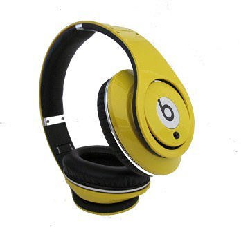 Monster Beats By Dr Dre Studio High Definition Headphones Yellow