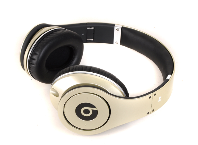 Monster Beats Studio High Definition Headphones By Dr.Dre Dull Gold