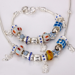 Pandora Necklace&Bracelet Set PNB-1093