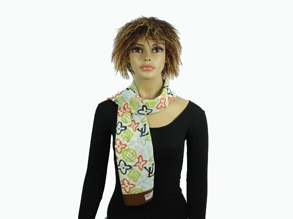 louis vuitton mutticolor fashion monogram scarf