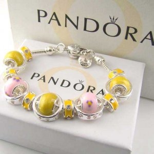 Pandora Yellow & Red Charms